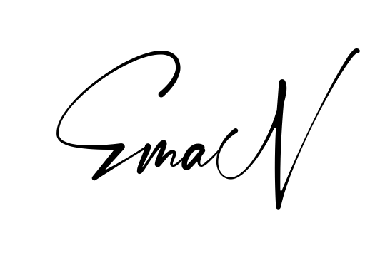 Handwritten-looking Eman signature idea