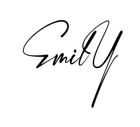 Handwritten-looking Emily signature idea