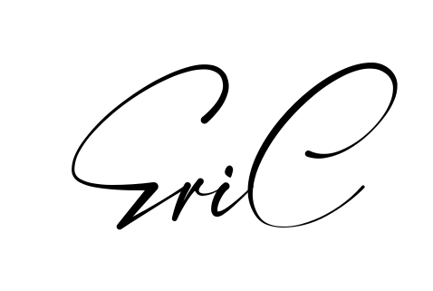 Handwritten-looking Eric signature idea