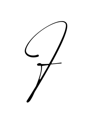 F easy name signature writing style