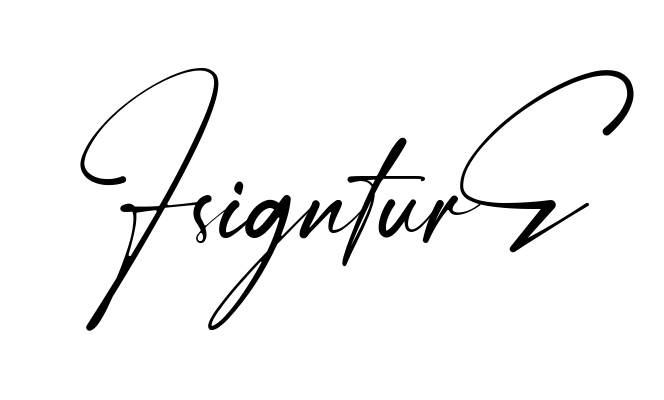 F Signature easy name signature writing style