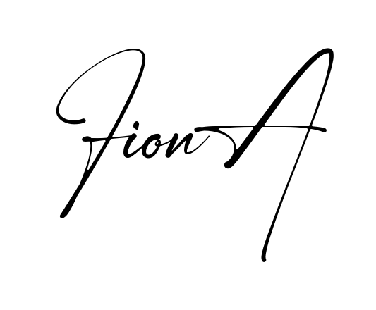 Fiona easy name signature writing style