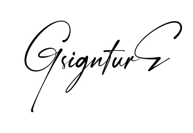 G Signature easy name signature writing style