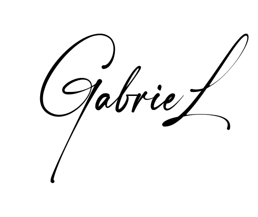 Handwritten-looking Gabriel signature idea