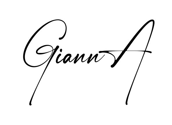 Handwritten-looking Gianna signature idea