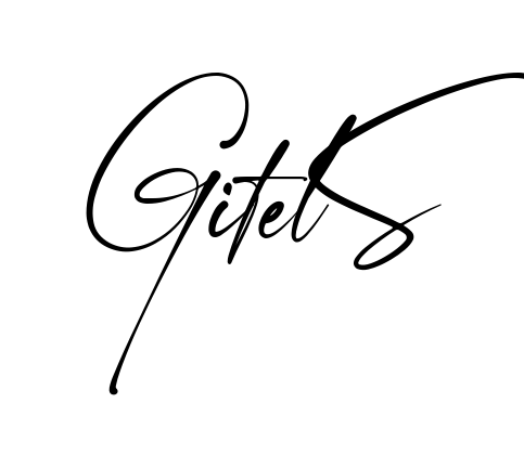 Gitel S easy name signature writing style