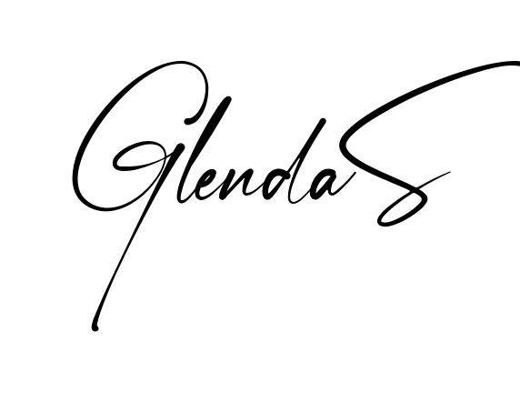 Glenda S easy name signature writing style