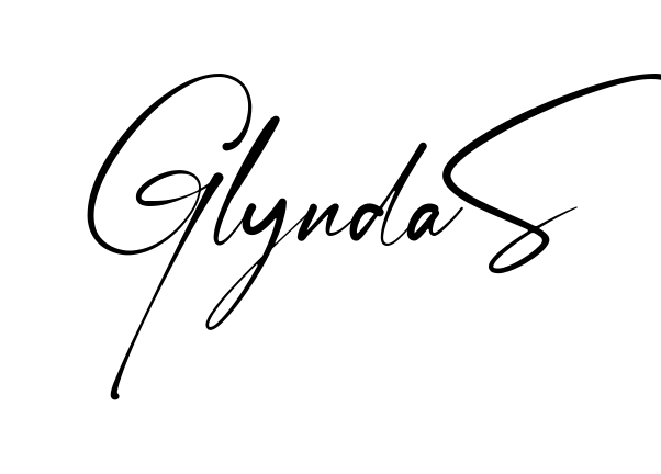 Glynda S easy name signature writing style