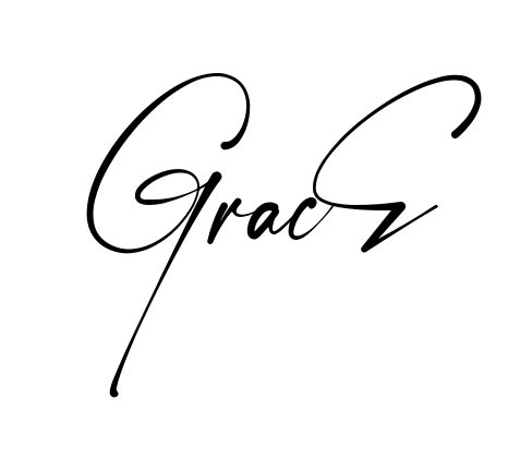 Handwritten-looking Grace signature idea