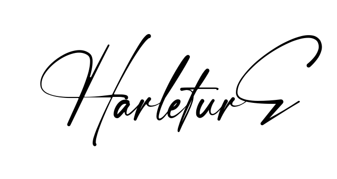 Harlean Signature easy name signature writing style