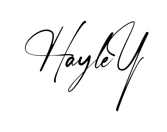 Hayley easy name signature writing style