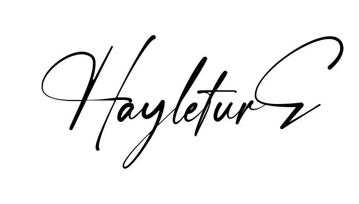 Hayley Signature easy name signature writing style