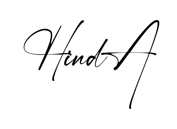 Hinda easy name signature writing style