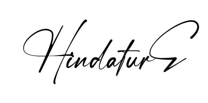 Hinda Signature easy name signature writing style