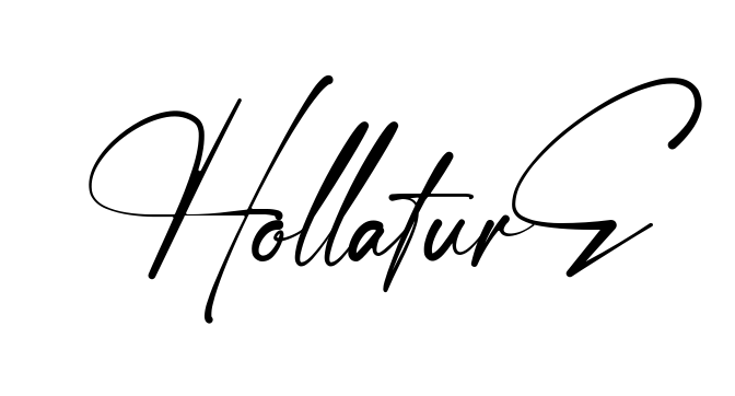 Hollace Signature easy name signature writing style