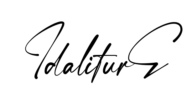 Idaliz Signature easy name signature writing style