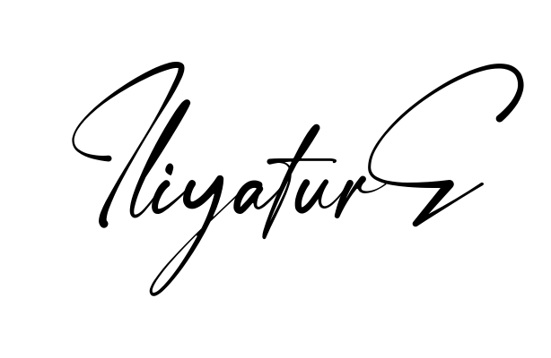 Iliyah Signature easy name signature writing style