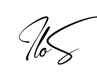 Ilo S easy name signature writing style