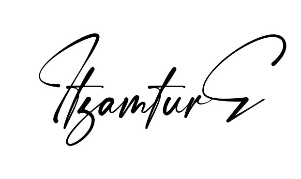 Itzamar Signature easy name signature writing style