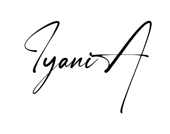 Iyania easy name signature writing style