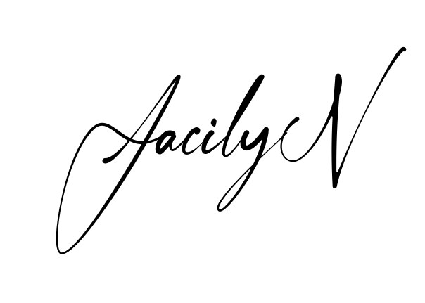 Jacilyn easy name signature writing style