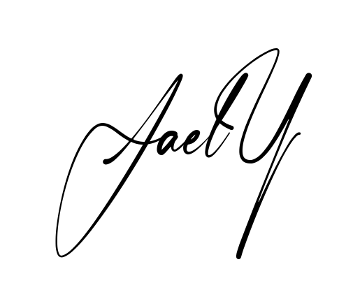 Jaely easy name signature writing style