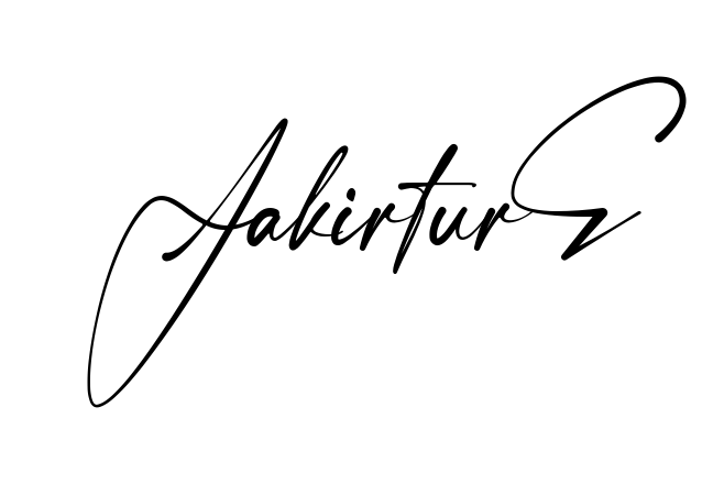 Jakira Signature easy name signature writing style