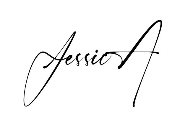 Handwritten-looking Jessica signature idea