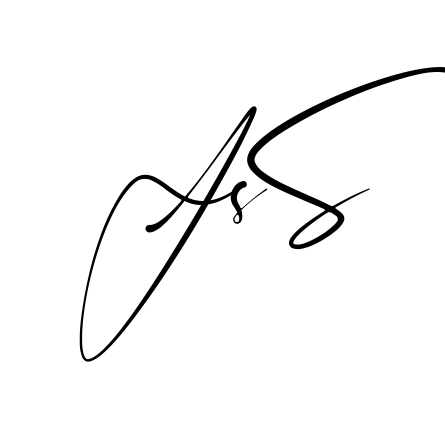 Js S easy name signature writing style