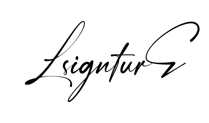 L Signature easy name signature writing style
