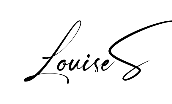 Louise S easy name signature writing style