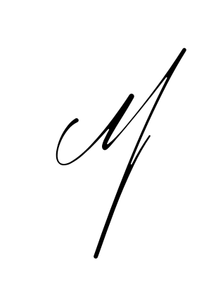 M easy name signature writing style