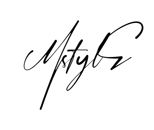 M Style easy name signature writing style