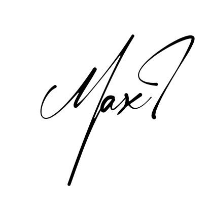 Maxi easy name signature writing style