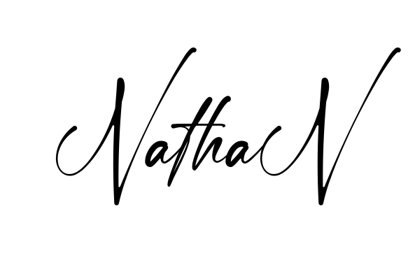 Handwritten-looking Nathan signature idea