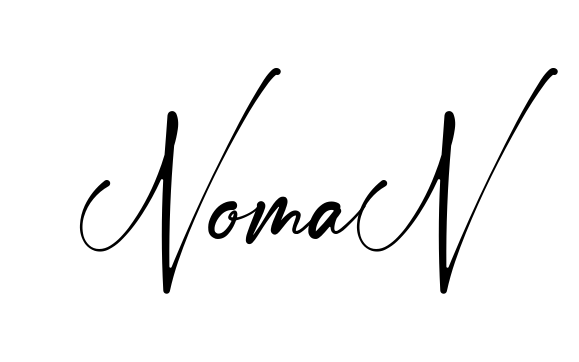 Handwritten-looking Noman signature idea