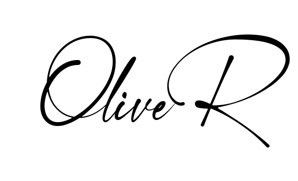 Handwritten-looking Oliver signature idea