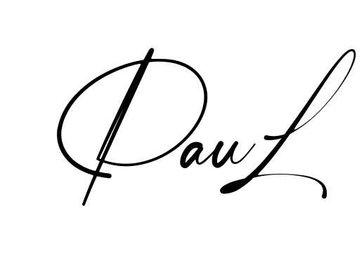 Handwritten-looking Paul signature idea