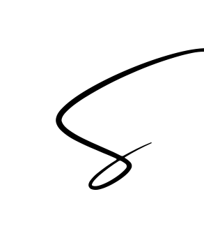 S easy name signature writing style