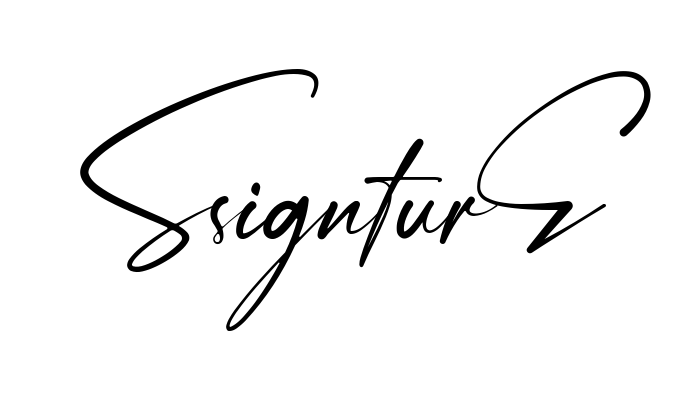 S Signature easy name signature writing style