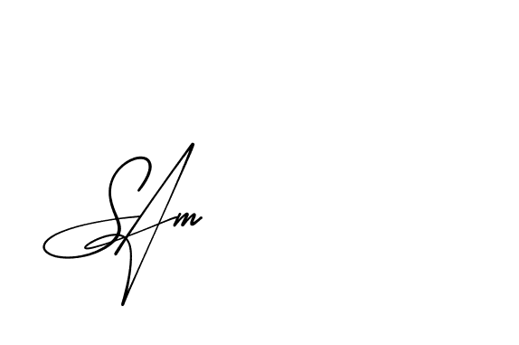 Handwritten-looking Sam signature idea