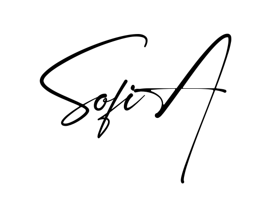 Handwritten-looking Sofia signature idea