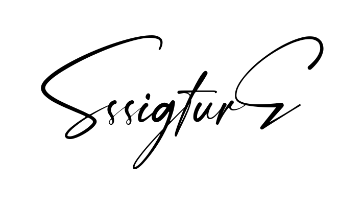 Ss Signature easy name signature writing style
