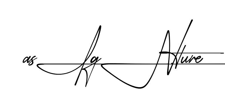 A Signature beautiful handwritten signature design