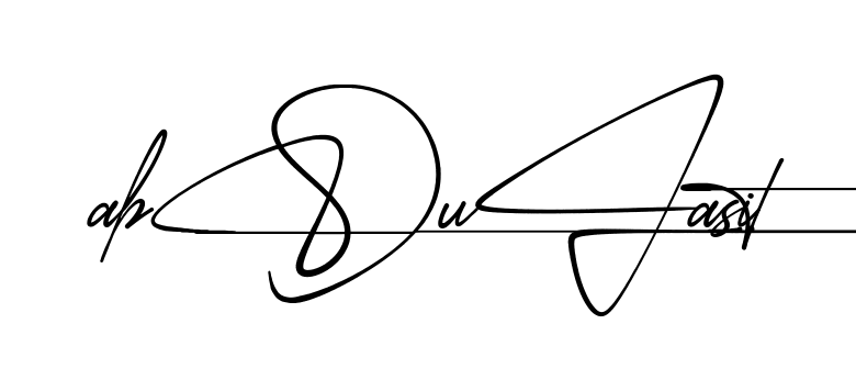 Modern Abdul Basit signature style