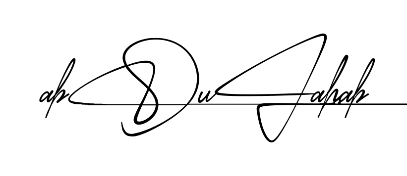 Modern Abdul Wahab signature style