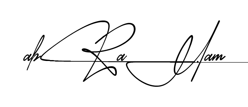 Modern Abraham signature style