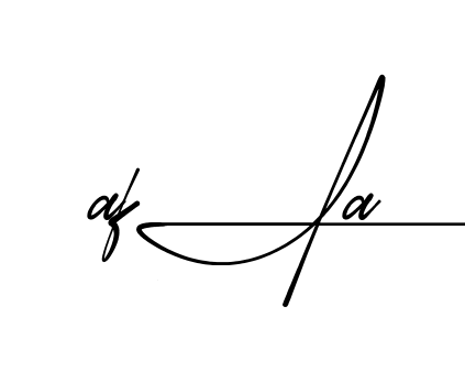 Modern Afia signature style