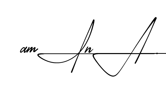 Modern Amina signature style
