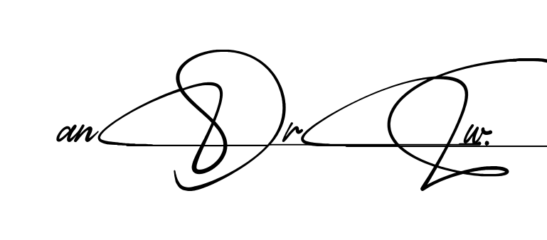 Modern Andrew signature style